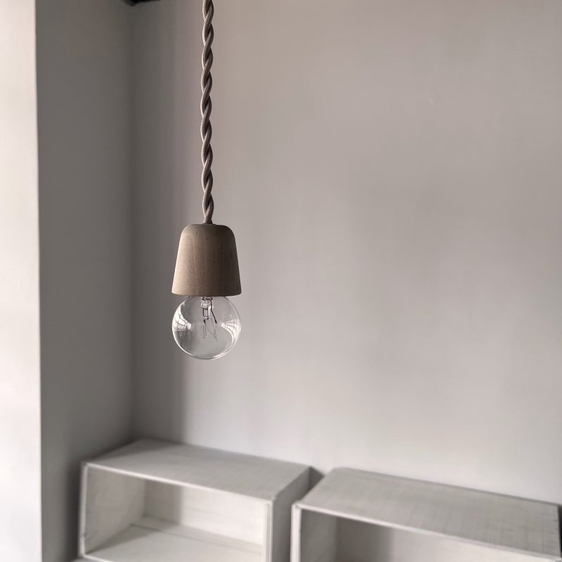 【つむぎ商會事あたらしい】old wood lamp \