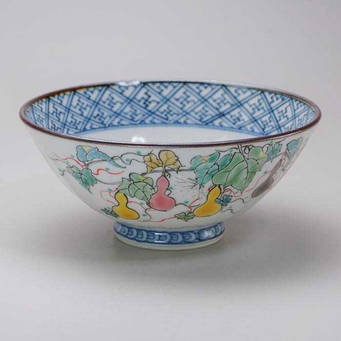 ご飯茶碗 夫婦茶碗 セット ペア 飯碗 京焼 清水焼 磁器製 日本製 器 飯碗 ご飯茶碗 1客 紙箱入り 六瓢 おしゃれ 高級 プレゼント 人気 和食器｜清水焼と宇治茶の宇治茶園