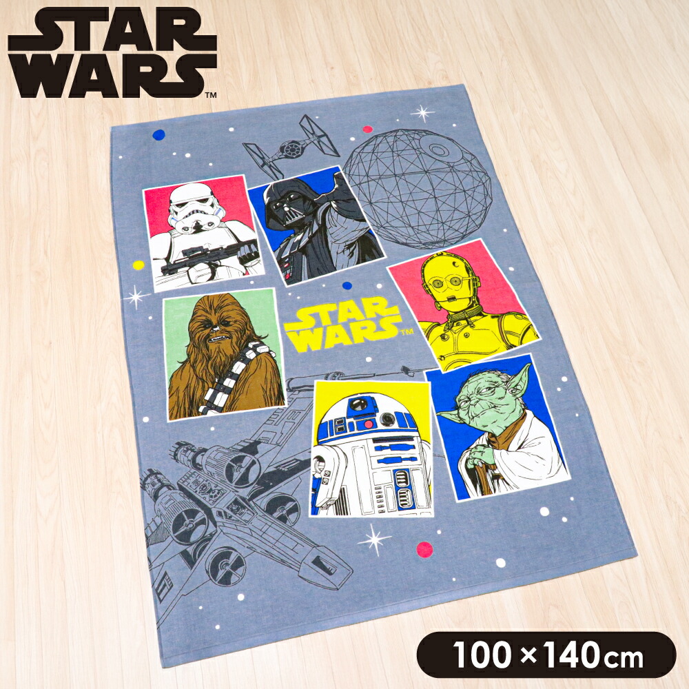 楽天市場】【Star wars/スターウォーズ】 フリース ブランケット 117