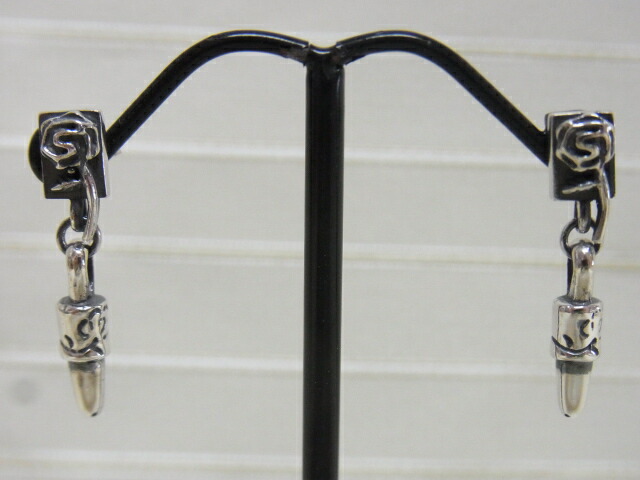 シルバー ローズ＆ルージュ ピアス SILVER925 5,396円