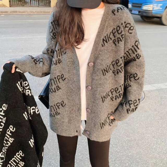 楽天市場 ニットカーディガン レディース 秋冬 冬 ニットカーディガン レディース コーデ ニットカーディガン レディース 秋 アウター レディース 厚手 Urubei 楽天市場店