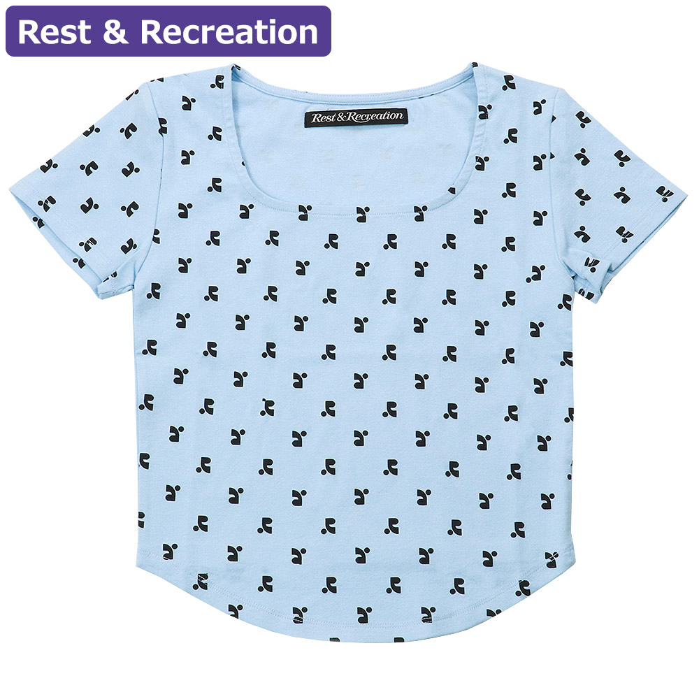 Rest & Recreation Tシャツ ファッション rest & recreation] RR LOGO UNIFORM T-SHIRTS - NAVY 正規韓国