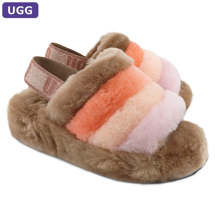 楽天市場】【14日間交換OK】アグ UGG シューズ サンダル FLUFF YEAH ...