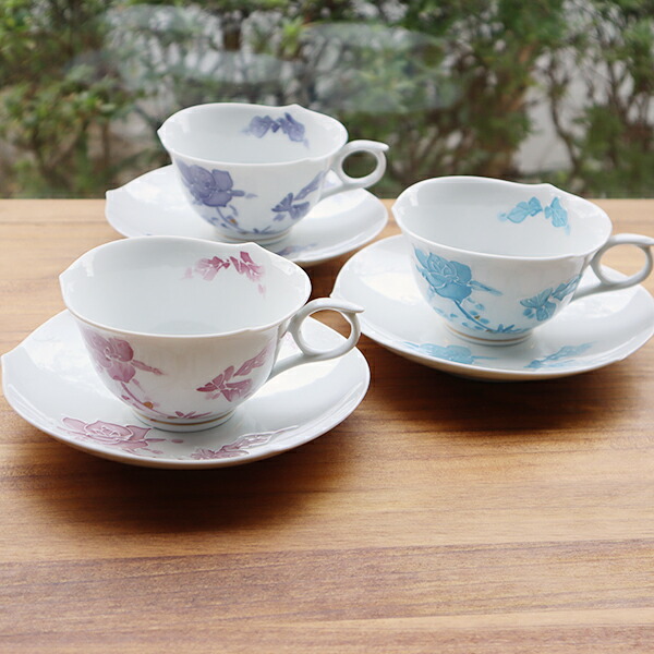 楽天市場】【送料無料】有田焼 コーヒーカップ 金ロゼ グリーン