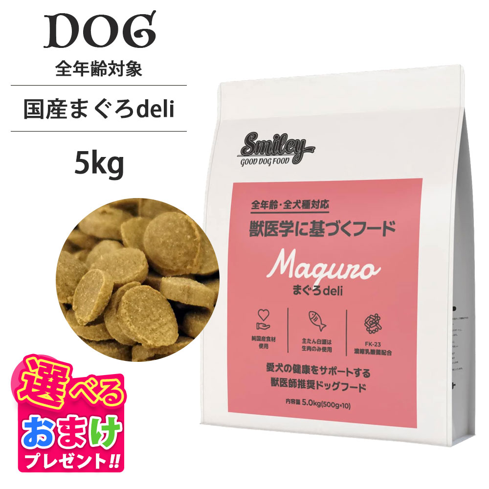 10%OFF引き換え証 おまけ付き添い人 Smiley スマイリー 国産 まぐろ deli 5kg (500g × 10) 魚 愛玩動物ボンネット ドッグフード 犬 犬ころ 成犬 年がしら 全年歳 原則として食 純国産 無足し加える 無塗り付ける 減塩 乳酸菌 低GI 素はだ 被毛 思わしい