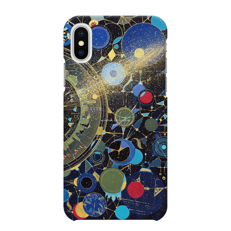 楽天市場 Xperia A 用スマホケース 土星の街 Wonder Collection Planetシリーズ 宇宙 帽子 土星 地球 少年 旅 イラスト 童話 おしゃれ Vida Mall 楽天市場店