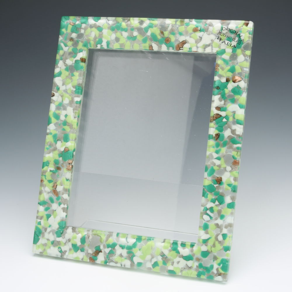 Enjoy The Venetian Glass Photo Frame Frames Fantasy Green Craftsmanship