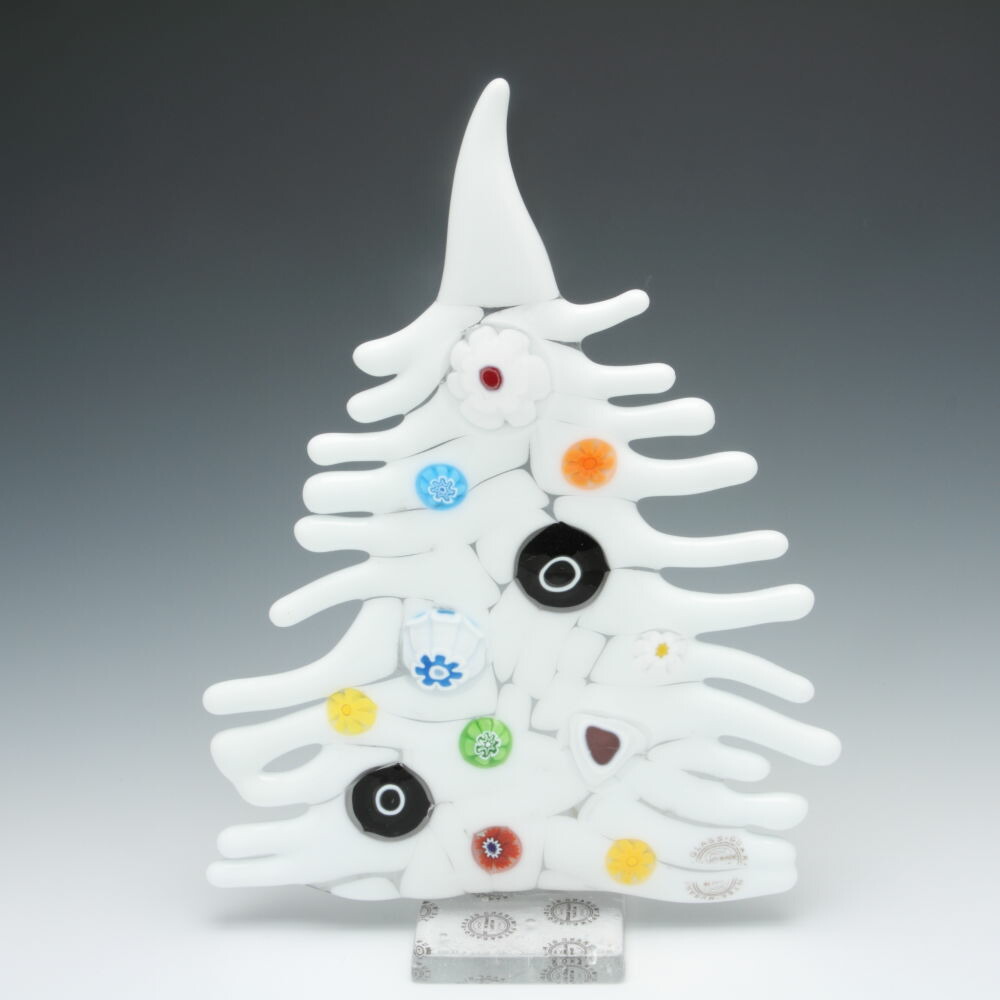 楽天市場】ベネチアンガラスのクリスマスツリー 赤 レッド 大きい