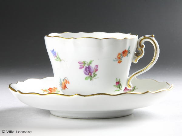 楽天市場】マイセン (Meissen) アンティーク 花模様 ハイハンドル