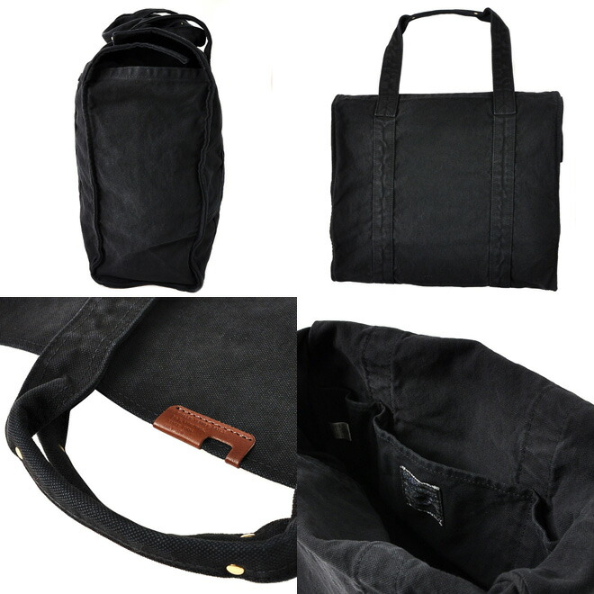 ButlerVernerSails(バトラーバーナーセイルズ)反応染キャンバスビッグボストンバッグ製品染め洗い加工鞄(JA-1075-2)