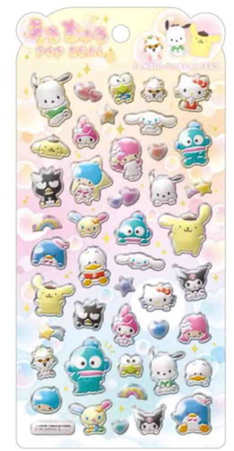 楽天市場】うるちゅる シール サンリオ ハローキティ リトルツイン