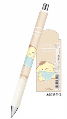 【全品　送料無料！】　サンリオキャラクターズ　エナージェルシャープセット　10本セット　むにゃっと　ポムポムプリン　シャーペン　シャープペンシル　筆記用具　文房具　学校　勉強　雑貨　グッズ　かわいい