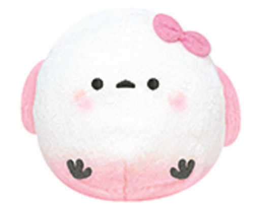 大きめピンク鳥型ぬいぐるみ 大きめピンク鳥型ぬいぐるみ mobile-land_m000038378