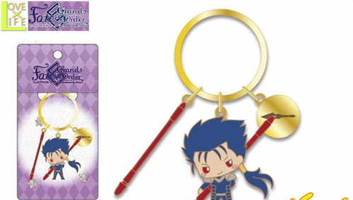楽天市場】【Fate】ラバーキーホルダー【クー・フーリン】【キーリング
