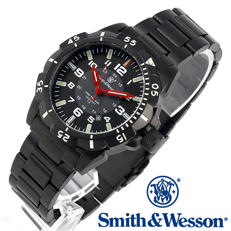 楽天市場 スミス ウェッソン Smith Wesson 正規品 スイス トリチウム ミリタリーウォッチ 腕時計 メンズ Emissary Watch Swiss Tritium Sww B デイトカレンダー 日付 ステンレス ナイロン 替えベルト 雑誌掲載ブランド 男性用 時計 腕時計fan