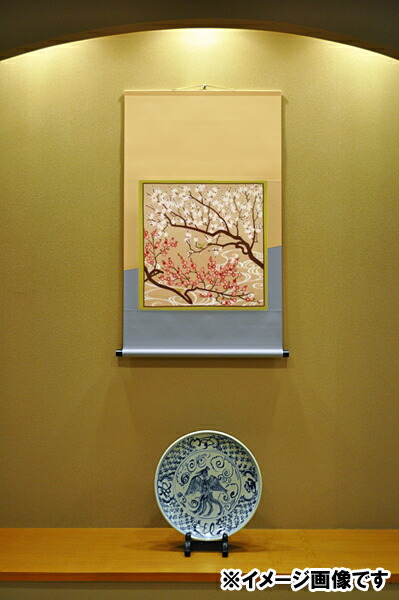 楽天市場】掛け軸 掛軸（かけじく）展示用床の間タペストリー