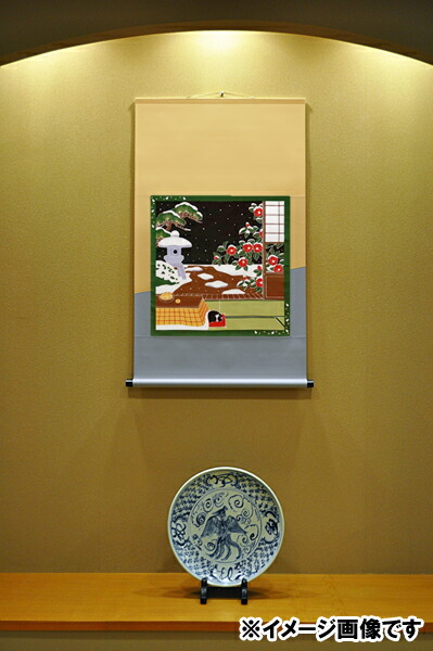 掛け軸 不詳 椿 虫が良い 掛け軸 不詳 椿 虫が良い 掛け軸 不詳 椿 虫