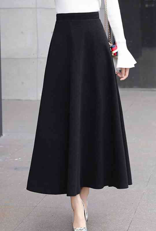 Skirt, Women's, Adult Scarcho, Mini Suit, Knee-length Dress, Pleated Skirt, Flared Skirt, Knee-length, Sports Pants, Lining, Winter, Long, 40's, Summer, Popular, Knitted, Casual, Tight Skirt, Golf Wear, Fall, Beautiful, Spring, Long Skirt Brand BTM-177