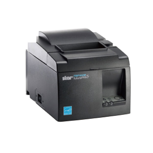 スター精密 バーコードプリンター 無線LAN Future PRNT TSP143IIIW-GY-JP 感熱プリンター 電源内蔵 レシートプリンター グレー 業務用 法人様向け｜ウェルコムデザイン