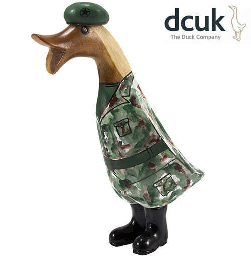 ミリタリー ダックリング イギリス アヒル カモ Mサイズ 置物 Dcuk 英国製 Uk ソルジャー 兵隊 迷彩 18cm 手作り ハンドクラフト 衣装 コスプレ 木彫り インテリア イギリス ロンドン プレゼント ギフト 新築 子供 家 おうち 在宅 おしゃれ Educaps Com Br