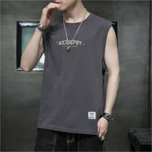 楽天市場】タンクトップ メンズ ノースリーブ トップス 夏物 英字