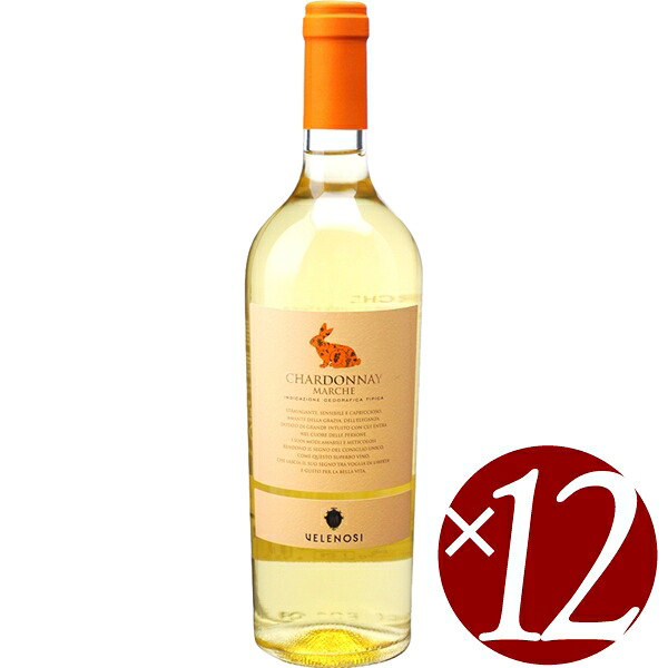 【まとめ買い】ヴィッラ　アンジェラ　シャルドネ/ヴェレノージ (白ワイン）750ml×12本