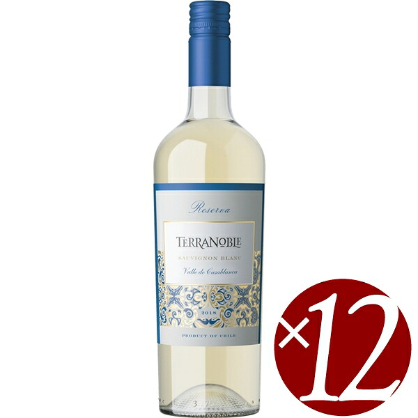 【P2倍(10日2時まで)】ソーヴィニヨンブラン　レセルバ/テラノブレ　750ml×１２本　(白ワイン）
