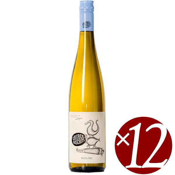 【まとめ買い】グリューバー　ローシッツ　リースリング/グリューバー (白ワイン）750ml×12本 22,810円