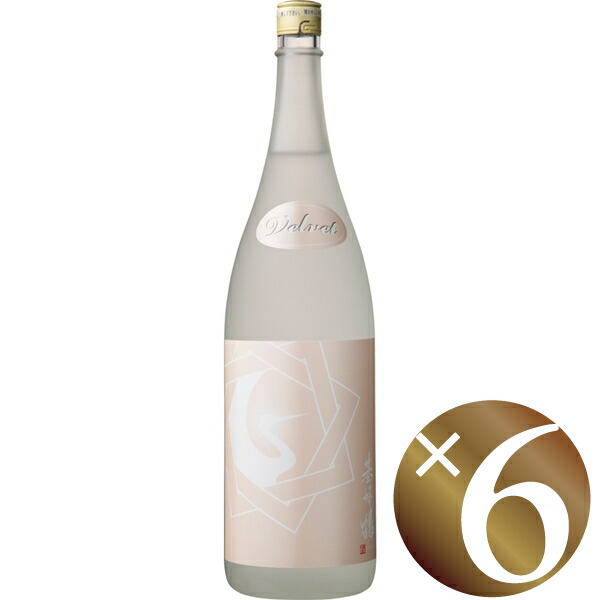 基峰鶴（キホウツル）　Velbet　ヴェルベット　1800ml×6本 (日本酒)