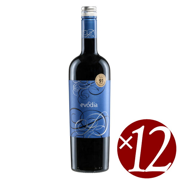 【P2倍(17日午前10時まで)】エヴォディア/ボデガス・サン・アレハンドロ　750ml×12本(赤ワイン）