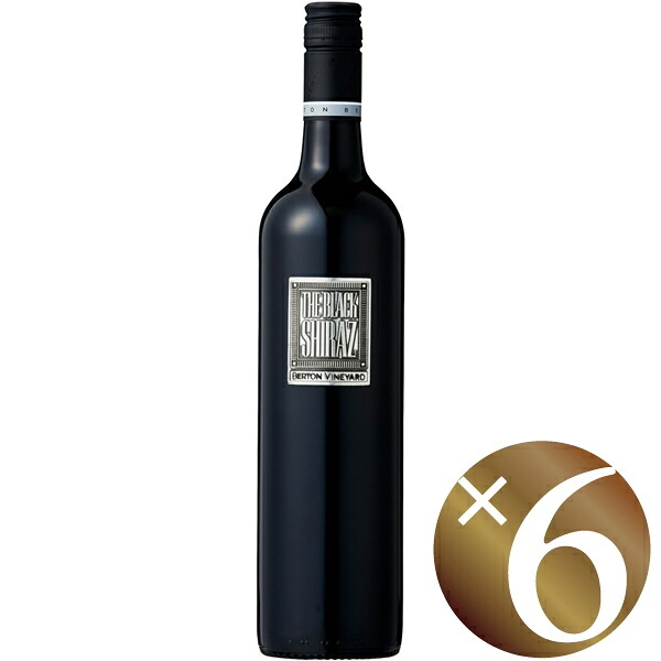 【まとめ買い】メタル　ザ・ブラック・シラーズ/バートン・ヴィンヤーズ (赤ワイン）750ml×6本