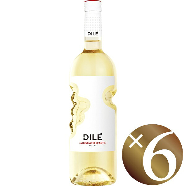 【P2倍(10日2時まで)】【まとめ買い】ディーレ モスカート・ダスティ/サンテロ (白ワイン）750ml×6本
