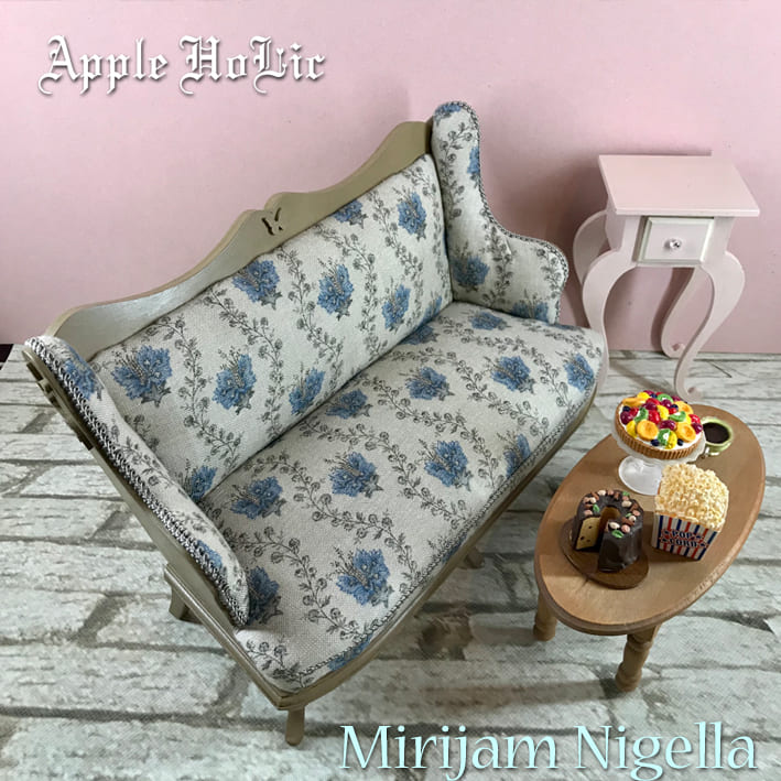 チェア ブライス アンティーク Mirijam ニゲラ Nigella ミリヤム 二人掛けソファ サイズ ニゲラ ドール 1 6 ドール用 椅子