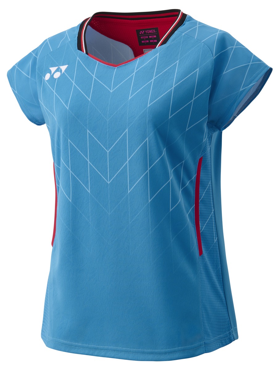 ヨネックス YONEX 20915 ウィメンズゲームシャツ(フィットシャツ) セルリアンブルー