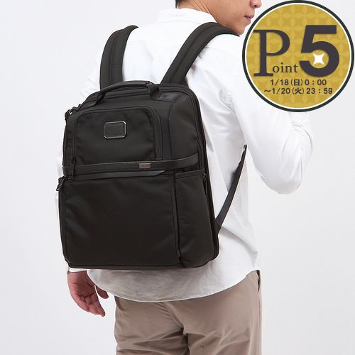 楽天市場】TUMI バックパック トゥミ リュックサック PC収納 バッグ 黒