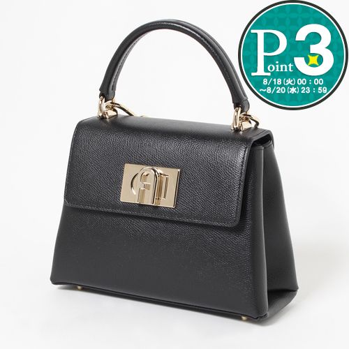 【18日0時～72h限定ポイント5倍】 フルラ FURLA 2WAYバッグ FURLA 1927 MINI WB00109 ARE000 ブラック(O6000 NERO)