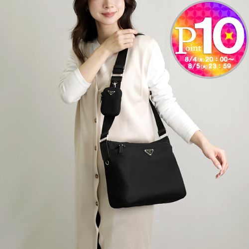 楽天市場】【全品10%OFFクーポン】 プラダ ショルダーバッグ