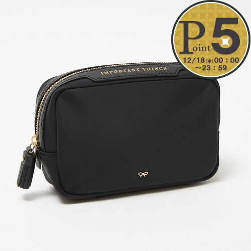 楽天市場】ANYA HINDMARCH アニヤハインドマーチ ポーチ AH ロゴ