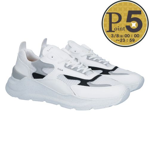 楽天市場】D.A.T.E. デイト スニーカー FUGA メンズ ローカット ロゴ