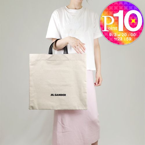 JIL SANDER トートバッグ 【関税込】 JIL SANDER ジルサンダー トートバッグ BOOK TOTE SQUARE ブック