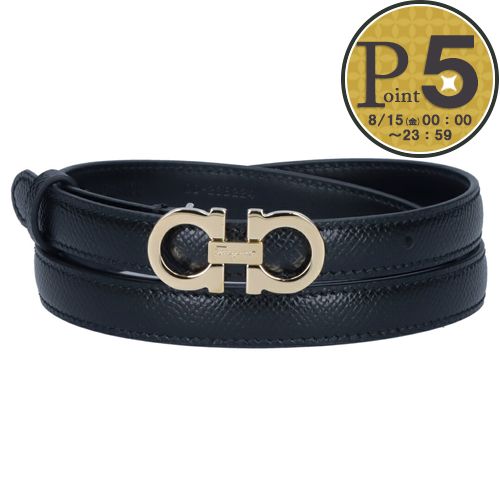 極美品✨フェラガモ ferragamo ベルト　バックルのみ　ガンチーニ Salvatore Ferragamo (サルヴァトーレフェラガモ) リバーシブル