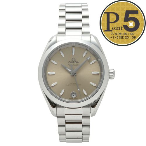 【18日0時～72h限定ポイント5倍】 オメガ OMEGA 腕時計 ユニセックス ウォッチ シーマスター アクアテラ 220.10.34.20.09.001 【お取り寄せ】