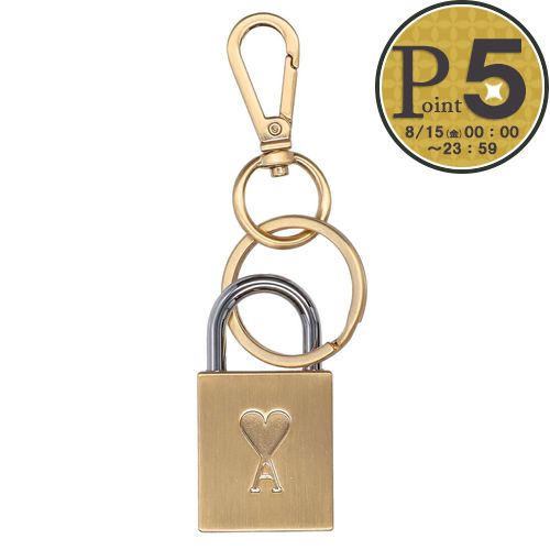 楽天市場】AMI PARIS アミパリス De Coeur Chain Key Ring Chain