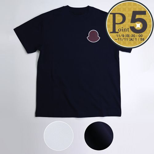 楽天市場】モンクレール Tシャツ カットソー ブラック メンズ