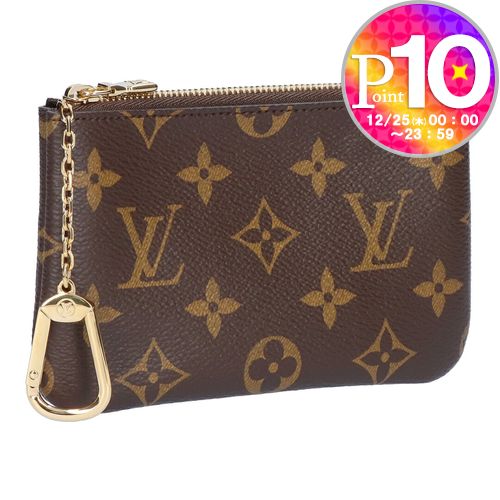 ルイ ヴィトン◎ポシェット クレ モノグラム キーホルダー ケース 茶色 カードキーケース ポシェット・クレ モノグラム｜ルイ・ヴィトン 公式