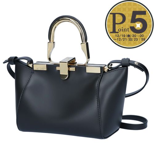 楽天市場】ザンケッティ ハンドバッグ 3WAY ブラック レディース