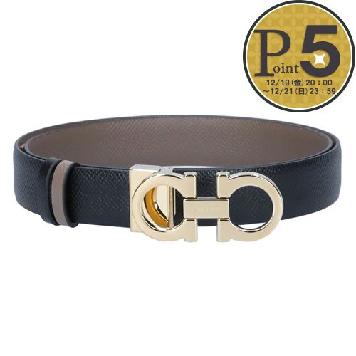 楽天市場】フェラガモ ベルト ダブルガンチーニ ベージュ ホワイト