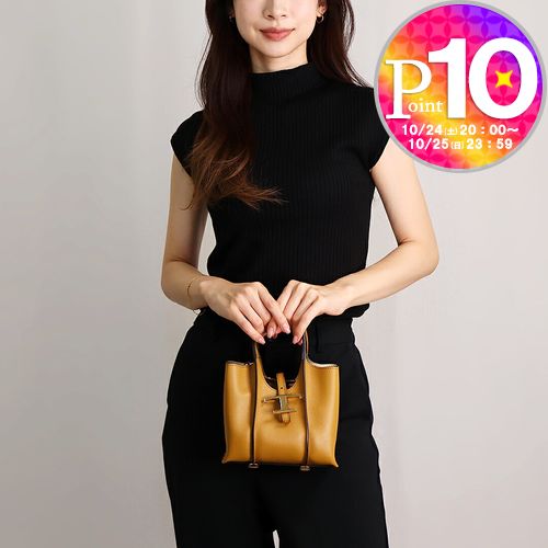 【14日20時～28h限定ポイント5倍】【期間限定価格】 トッズ TOD’S 2WAYバッグ Tタイムレス ショッピングバッグ XBWTSBA0000Q8E S410 CUOIO MICRO マイクロ