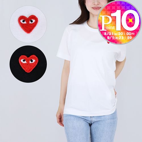 楽天市場】PLAY COMME des GARCONS プレイ コムデギャルソン T