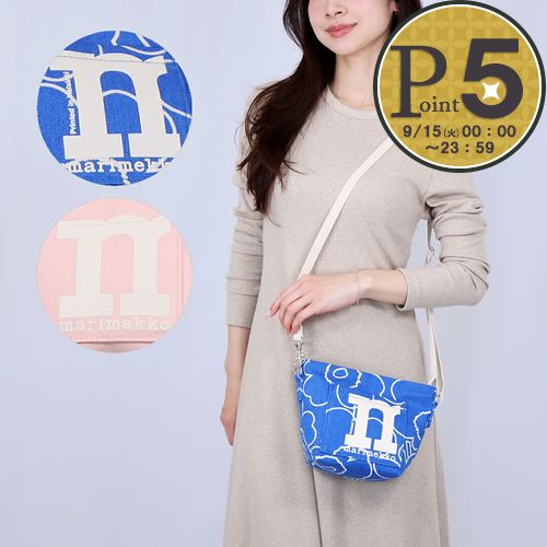 【14日20時～28h限定ポイント5倍】 マリメッコ MARIMEKKO ショルダーバッグ MONO MINI CROSSBODY 94154 94155 【ゆうパケ可】